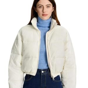 KOTTY Women Nylon Full Sleeve Solid Standard Length Puffer Jacket